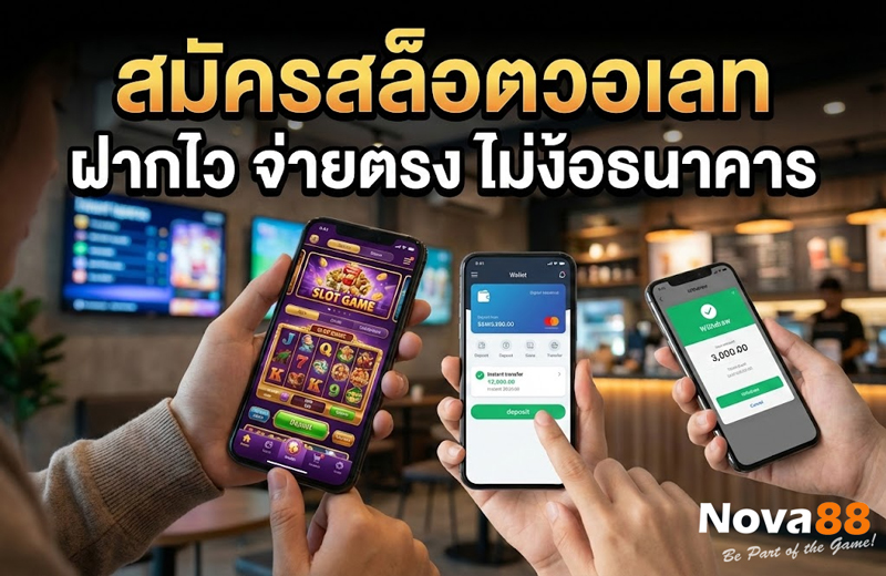 สมัครสล็อตวอเลท