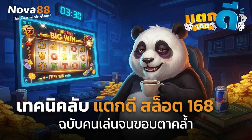 แตกดี สล็อต 168