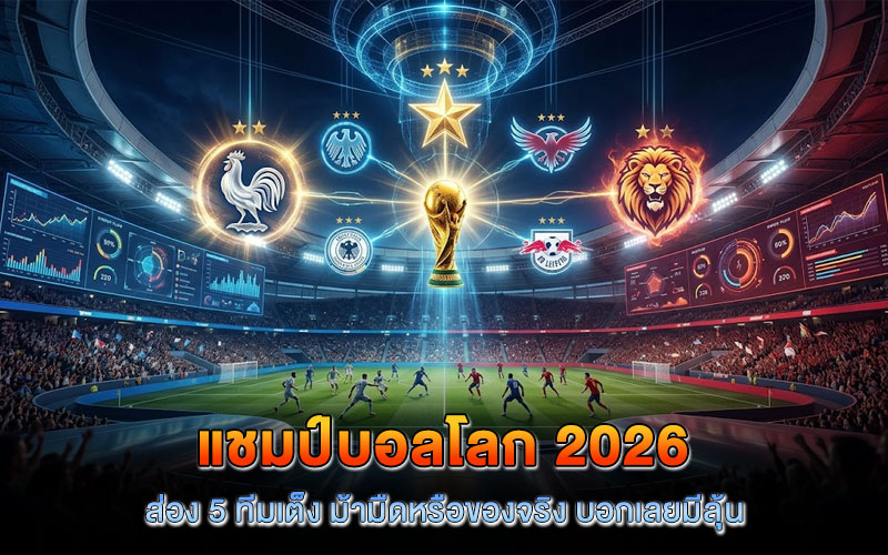 ทีมเต็ง แชมป์บอลโลก 2026