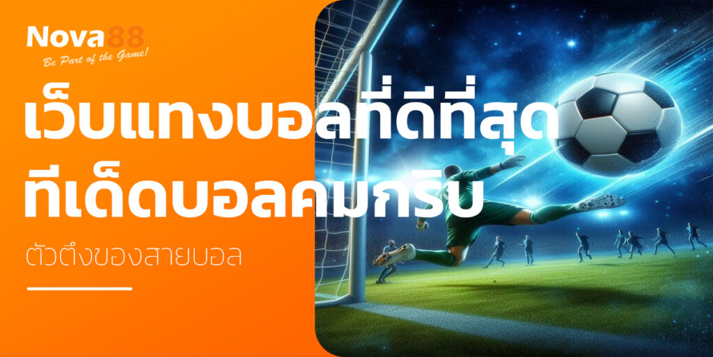 เว็บแทงบอลที่ดีที่สุด